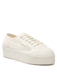 Superga Sneakersy 2790 Sangallo S1141TW Biały. Kolor: biały. Materiał: materiał #1