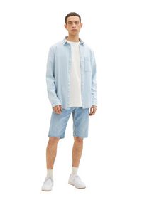 Tom Tailor Szorty jeansowe 1035653 Błękitny Regular Fit. Kolor: niebieski. Materiał: bawełna #3