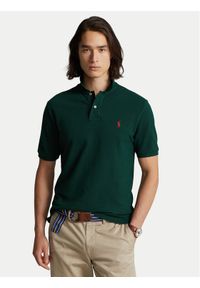 Polo Ralph Lauren Polo Core Replen 710782592 Zielony Custom Slim Fit. Typ kołnierza: polo. Kolor: zielony. Materiał: bawełna