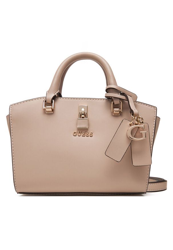 Guess Torebka HWVG96 55760 Beżowy. Kolor: beżowy. Materiał: skórzane