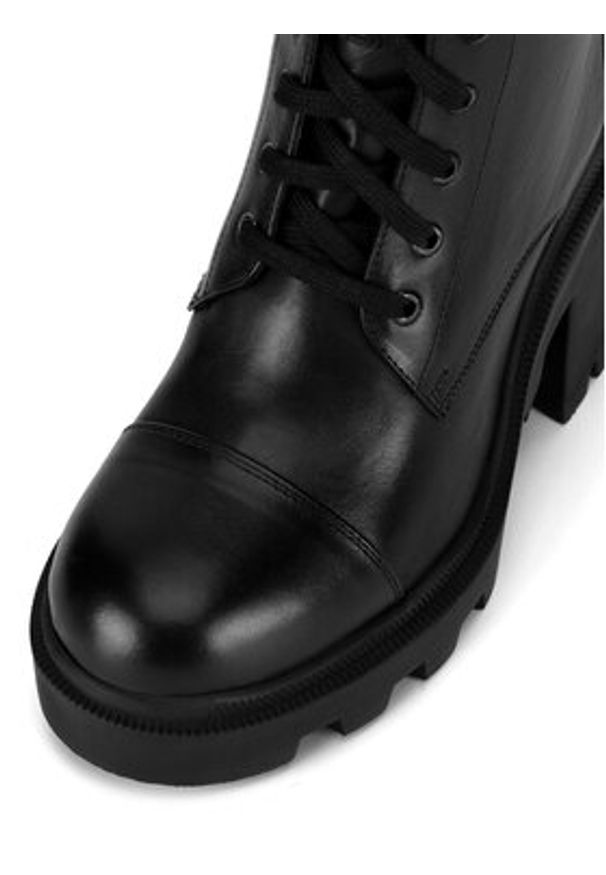 Badura Botki MOANA-01W4-006 Czarny. Kolor: czarny. Materiał: skóra