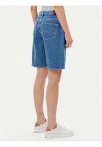 Pepe Jeans Szorty jeansowe PL801189 Niebieski Regular Fit. Kolor: niebieski. Materiał: bawełna #5