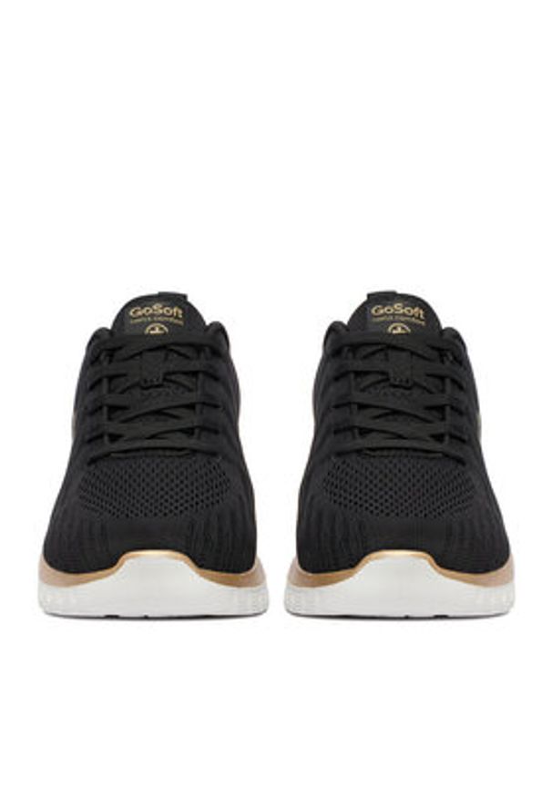 Go Soft Sneakersy CEOWB-V15-1038 Czarny. Kolor: czarny. Materiał: materiał