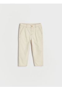 Reserved - Spodnie chino - złamana biel. Materiał: bawełna #1