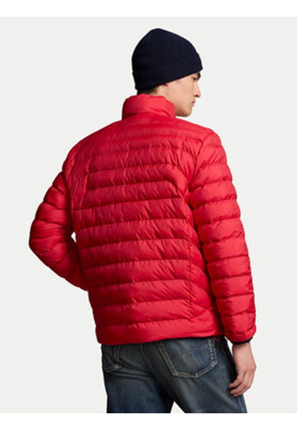 Polo Ralph Lauren Kurtka przejściowa 710949955004 Czerwony Regular Fit. Typ kołnierza: polo. Kolor: czerwony. Materiał: syntetyk