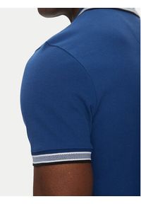 BOSS Polo Paddy 50469055 Niebieski Regular Fit. Typ kołnierza: polo. Kolor: niebieski. Materiał: bawełna #4