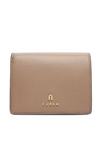 Furla Mały Portfel Damski Camelia WP00304 ARE000 CN 1257S 1007 Beżowy. Kolor: beżowy. Materiał: skóra