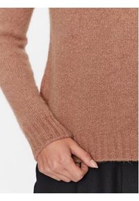 Weekend Max Mara Sweter Ghacci 2353661039 Beżowy Regular Fit. Kolor: beżowy. Materiał: wełna #3