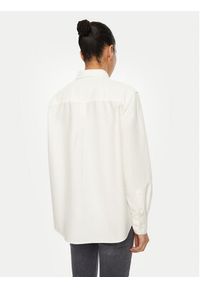 Tommy Jeans Koszula DW0DW19358 Biały Relaxed Fit. Kolor: biały. Materiał: bawełna