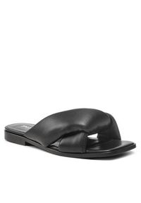 Pinko - PINKO Klapki Pauline Ciabatta PE 23 BLKS1 100676 A0N9 Czarny. Kolor: czarny. Materiał: skóra #4