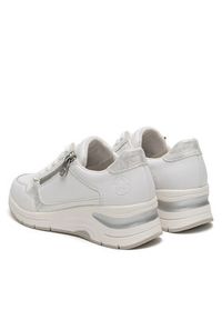 Rieker Sneakersy N9301-80 Biały. Kolor: biały. Materiał: skóra #7