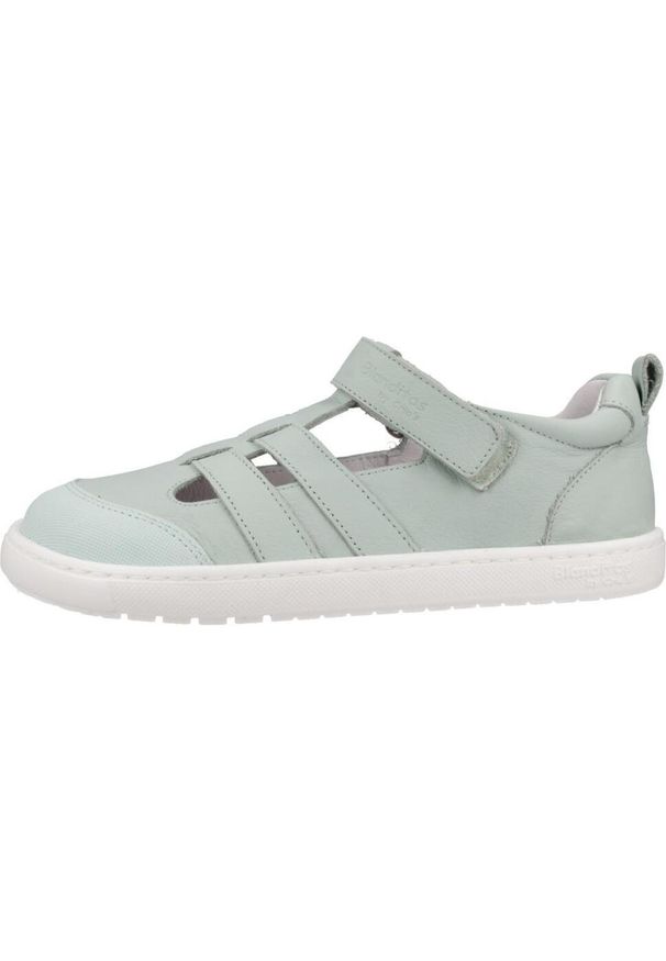 BLANDITOS BY CRIO'S - Sandały BLANDITOS MILOSBD Zielony. Kolor: zielony. Materiał: skóra. Sezon: lato
