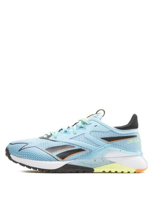 Buty treningowe damskie Reebok Nano X2 Tr Adventure. Kolor: niebieski. Materiał: syntetyk, materiał. Szerokość cholewki: normalna. Sport: fitness