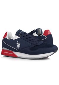 U.S. Polo Assn - Buty męskie do spacerowania U.S POLO NOBIL003C-DBL002. Kolor: czerwony, biały, niebieski, wielokolorowy #1