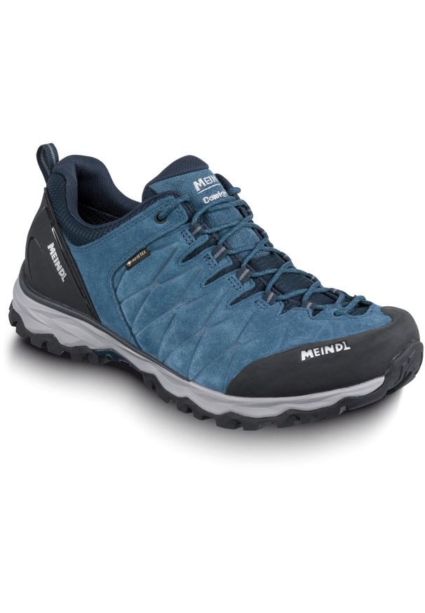 MEINDL - Buty turystyczne męskie Meindl Mondello GTX z membraną Gore-Tex. Kolor: niebieski. Technologia: Gore-Tex
