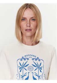 Mustang Bluza Bea 1013574 Écru Regular Fit. Materiał: bawełna #2