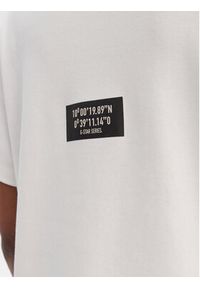 G-Star RAW - G-Star Raw T-Shirt D28730-D976 Biały Regular Fit. Kolor: biały. Materiał: bawełna #4