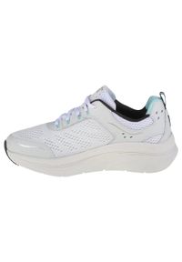 skechers - Buty sportowe Sneakersy damskie, Skechers D'Lux Walker. Kolor: biały. Sport: turystyka piesza
