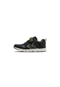 Sneakersy dla dzieci Hummel Speed 2.0. Okazja: na uczelnię. Kolor: czarny, szary, wielokolorowy. Sport: joga i pilates