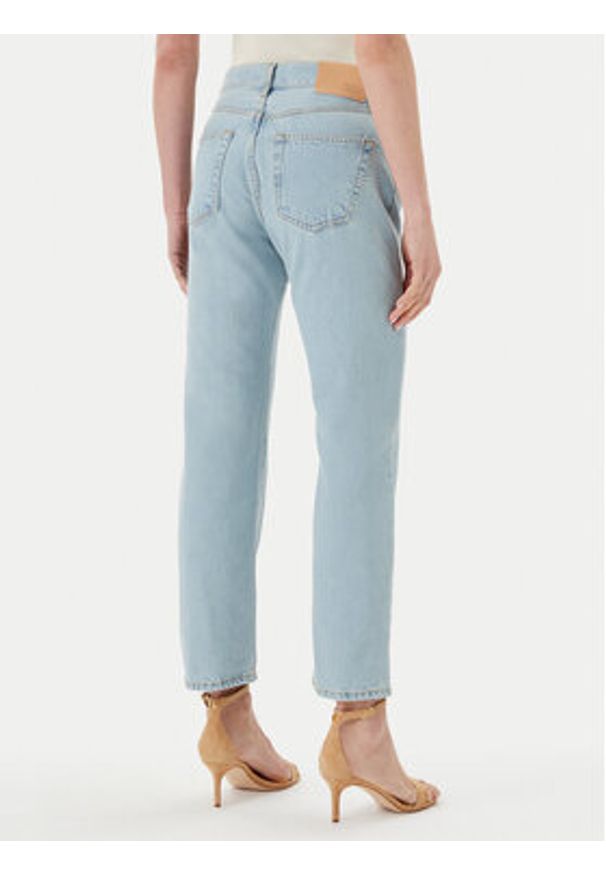 ViCOLO Jeansy DD5213 Błękitny Relaxed Fit. Kolor: niebieski