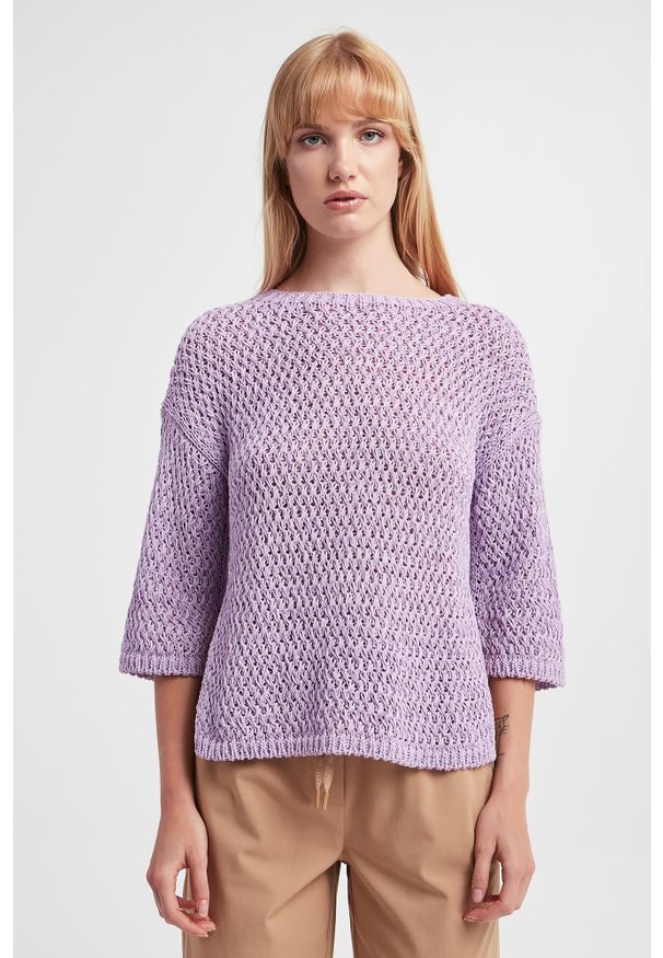 Marella - Sweter damski Sorba MARELLA MONOCHROME