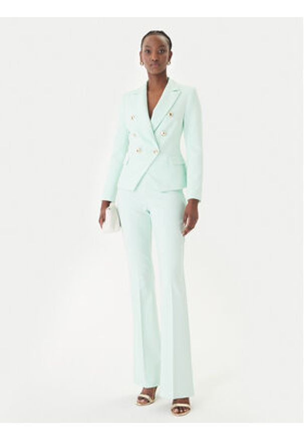 Rinascimento Marynarka CFC0128639003 Zielony Regular Fit. Kolor: zielony. Materiał: syntetyk