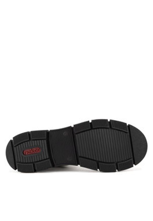 Rieker Trzewiki X3414-80 Biały. Kolor: biały. Materiał: materiał