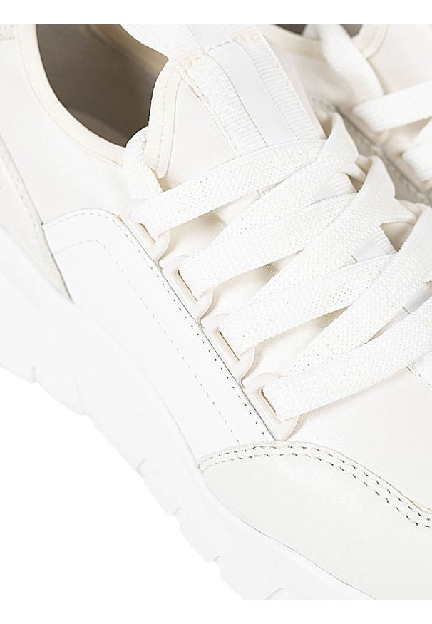 Bally Sneakersy "Bise" | 6226119 | Bise | Kobieta | Biały. Zapięcie: bez zapięcia. Kolor: biały. Materiał: skóra ekologiczna. Wzór: nadruk