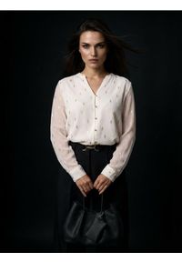 Sinsay - Koszula z metalicznym wzorem - wielobarwny #1