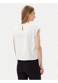 Imperial Bluzka RIC3JBA Biały Regular Fit. Kolor: biały. Materiał: syntetyk