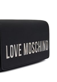 Love Moschino - LOVE MOSCHINO Torebka JC4103PP0OKD000B Czarny. Kolor: czarny. Materiał: skórzane #5
