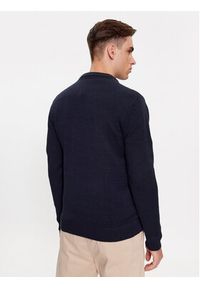 Guess Sweter M4RR35 Z2ZK2 Granatowy Regular Fit. Kolor: niebieski. Materiał: wiskoza #3