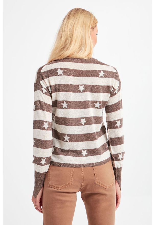 Marella Sport - SWETER COLETTE MARELLA SPORT. Długość rękawa: długi rękaw. Długość: długie. Styl: sportowy