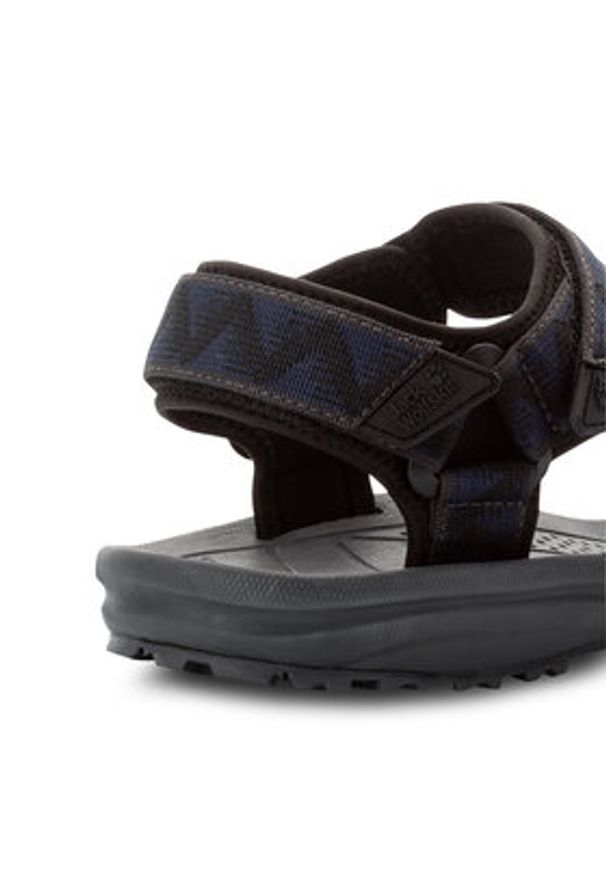 Jack Wolfskin Sandały Wave Breaker M 4052011 Granatowy. Kolor: niebieski. Materiał: materiał