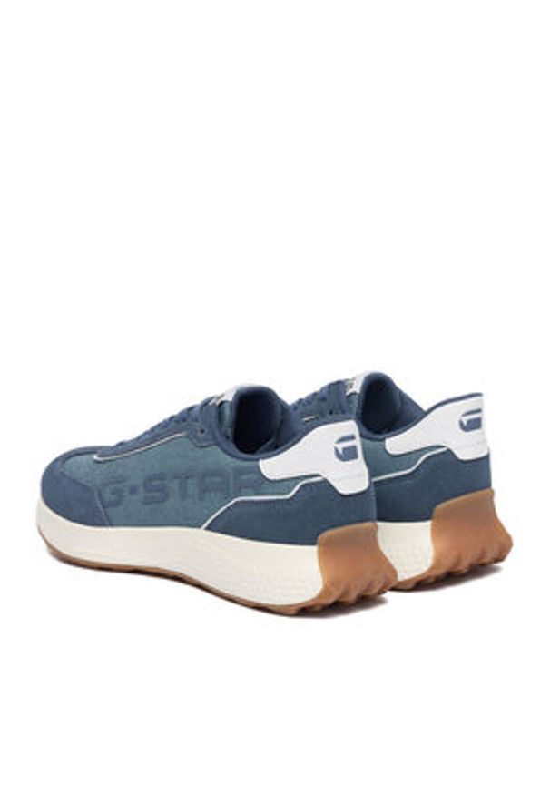 G-Star RAW - G-Star Raw Sneakersy EO-EDITH Niebieski. Kolor: niebieski. Materiał: materiał