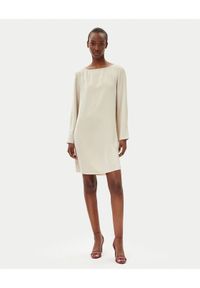 MAX&Co. Sukienka codzienna 2516221114200 Écru Regular Fit. Okazja: na co dzień. Materiał: syntetyk. Typ sukienki: proste. Styl: casual #1