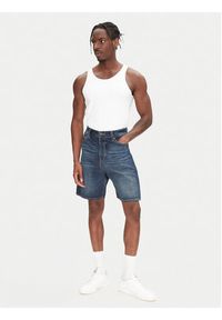 Jack & Jones - Jack&Jones Szorty jeansowe Tony 12269517 Granatowy Loose Fit. Kolor: niebieski. Materiał: bawełna #3