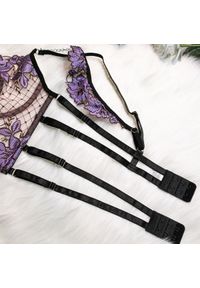 Intica - Komplet bielizny z haftem i łańcuszkiem Vanesa. Kolor: wielokolorowy. Materiał: materiał. Wzór: haft #5