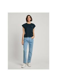 Koszulka damska Pepe Jeans Blooma. Kolor: niebieski