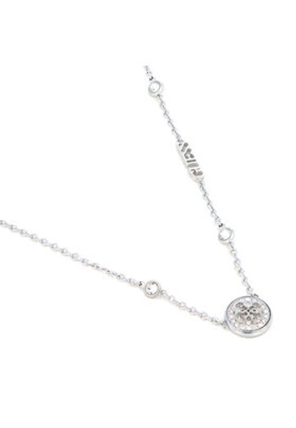 Guess Naszyjnik Dreaming Guess JUBN03 124JW Srebrny. Materiał: srebrne. Kolor: srebrny