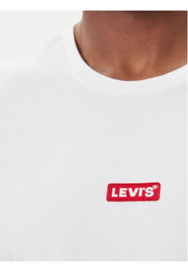 Levi's® T-Shirt Baby Tab 79554-0039 Biały Loose Fit. Kolor: biały. Materiał: bawełna