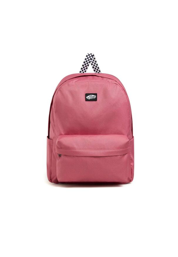 Vans - VANS OLD SKOOL BACKPACK Rose. Kolor: czerwony. Materiał: tkanina