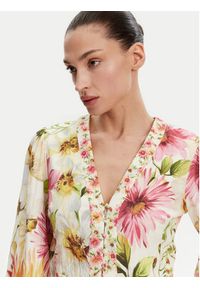 Guess Bluzka W5GH40 WG4G0 Kolorowy Regular Fit. Materiał: wiskoza. Wzór: kolorowy