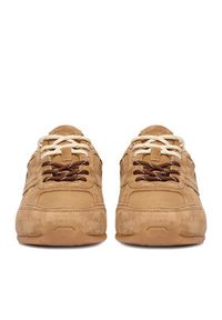 MEXX Sneakersy EO-MI001011061W Brązowy. Kolor: brązowy. Materiał: skóra, zamsz #9