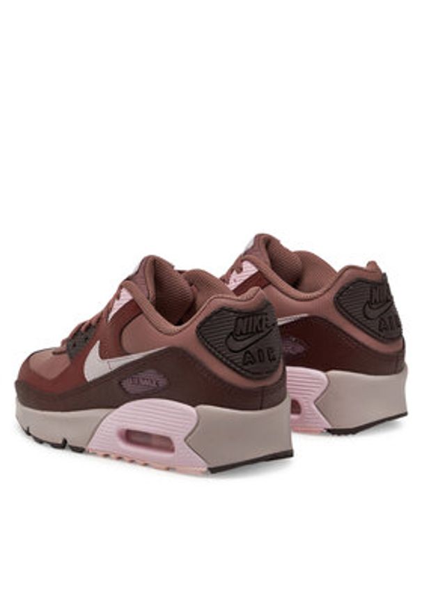 Nike Sneakersy Air Max 90 LTR CD6864 Bordowy. Kolor: czerwony. Materiał: skóra. Model: Nike Air Max, Nike Air Max 90