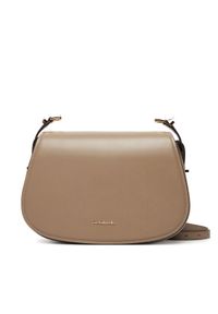 MICHAEL Michael Kors Torebka Lydia 30R5GL0M2L Beżowy. Kolor: beżowy. Materiał: skórzane
