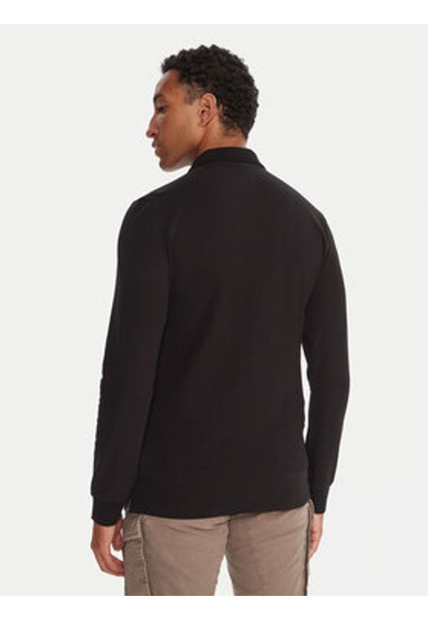 G-Star RAW - G-Star Raw Polo Dunda D27683-5864 Czarny Slim Fit. Typ kołnierza: polo. Kolor: czarny. Materiał: bawełna