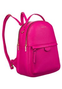 Plecak damski Peterson PTN F3606 różowy. Kolor: różowy. Materiał: skóra ekologiczna