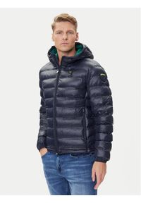 Blauer Kurtka przejściowa 25WBLUC02132 Granatowy Regular Fit. Kolor: niebieski. Materiał: syntetyk