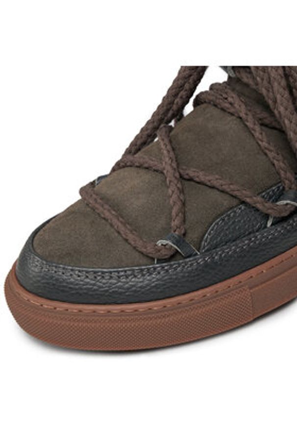 Inuikii Śniegowce Classic 55102-001 Szary. Kolor: szary. Materiał: skóra